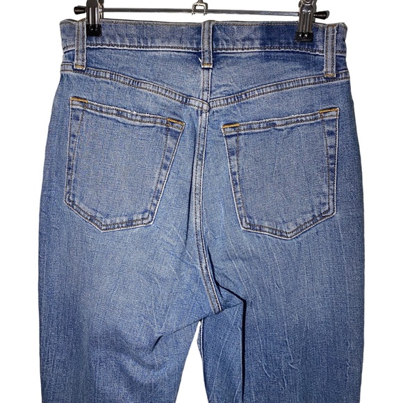 Abercrombie Womens Size 28/6R CURVE LOVE The Ankle Straight Ultra High Rise - Picture 6 of 11